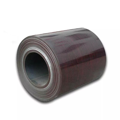 기채색 직류 전기로 자극된 강철 코일 PPGI 코팅 코일 600mm-1250mm을 지붕으로 덮는 금속
