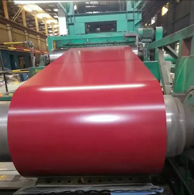 PPGI 전면 칠 된 진열 철 코일 1250mm 금속 지붕 잎