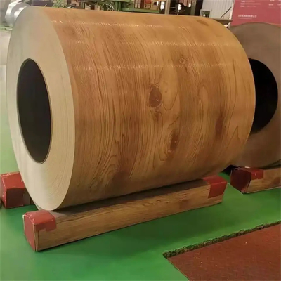 PPGI 전면 칠 된 진열 철 코일 1250mm 금속 지붕 잎