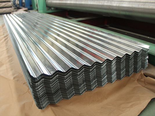 ASTM JIS EN 표준 SGCC SECC 진료 철강 지붕판